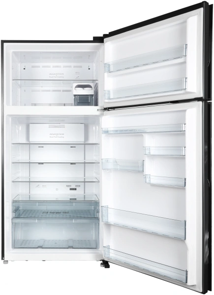 Холодильник Hitachi R-V660PUC7-1 BBK 2-хкамерн. черный бриллиант инвертер