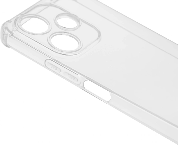 Чехол (клип-кейс) BoraSCO для Xiaomi Poco M6 4G Bumper Case прозрачный (73625)