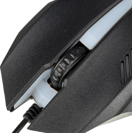 Мышь Оклик 396M INSOMNIA черный оптическая (1200dpi) USB (3but)