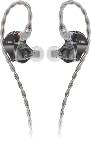 Наушники внутриканальные Fiio JH5 1.2м черный проводные в ушной раковине