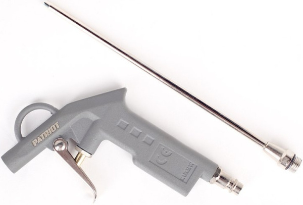Пистолет продувочный для пневмоинструмента Patriot GH 60B 400л/мин серый