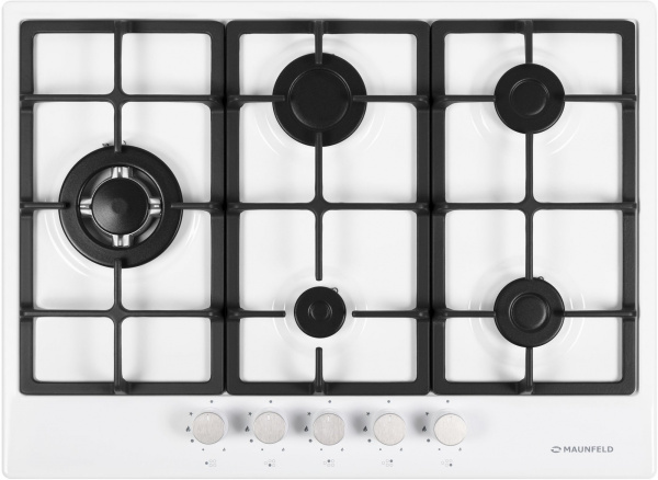 Газовая варочная поверхность Maunfeld EGHE.75.33CW\G белый