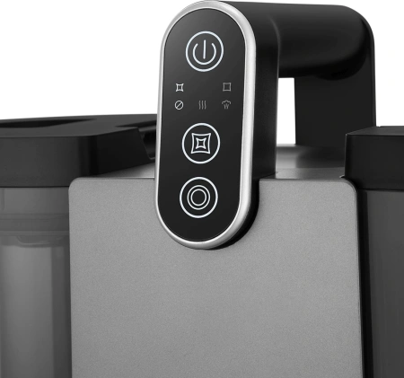 Пылесос паровой Kitfort КТ-5323 1700Вт черный/серый