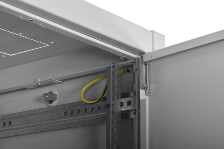 Шкаф коммутационный ЦМО (ШТК-Э-42.8.8-44АА) напольный 42U 800x800мм пер.дв.перфор. задн.дв.перфор. 2 бок.пан. направл.под закл.гайки 710кг серый 715мм 105кг 180град. 1987мм IP20 сталь