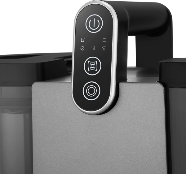 Пылесос паровой Kitfort КТ-5323 1700Вт черный/серый