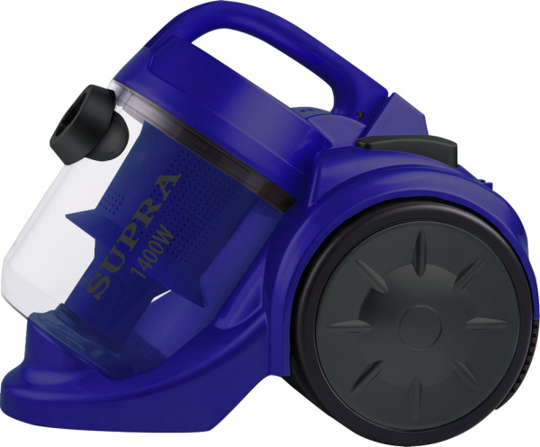 Пылесос Supra VCS-1492 1400Вт синий/черный