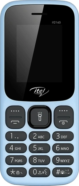 Мобильный телефон Itel it2165 4Gb 4Gb голубой моноблок 1.77" GSM900/1800