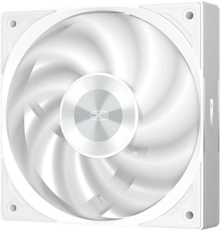 Вентилятор для корпуса PcCooler F5 R120 120х120x25 белый 4-pin 32дБ (F5R120-WHNT1-GL) Ret