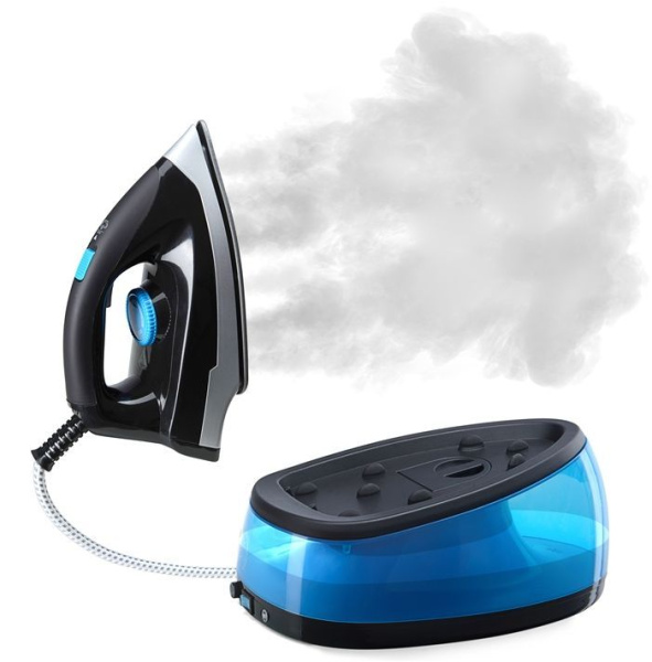 Парогенератор Kitfort КТ-922 2400Вт черный/синий