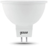Лампа светодиодная Gauss 101505305 5Вт цок.:GU5.3 рефлек. 220B 6500K св.свеч.бел.хол. (упак.:10шт)