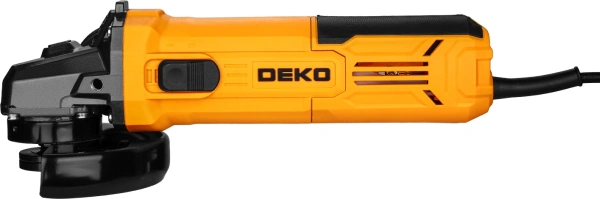 Углошлифовальная машина Deko DKAG1200 1200Вт 12000об/мин рез.шпин.:M14 d=125мм (085-1008)