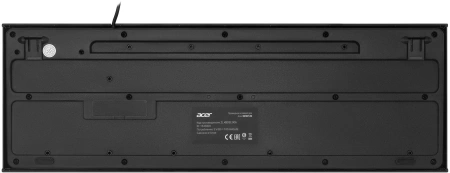 Клавиатура Acer OKW120 черный USB (ZL.KBDEE.006)