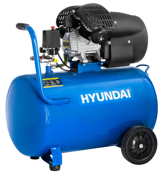 Компрессор поршневой Hyundai HYC 40100 масляный 400л/мин 100л 2200Вт