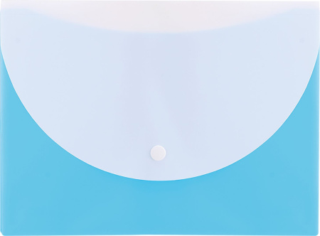 Конверт на кнопке Deli E38978 A5 гориз. расшир. полипропилен 0.18мм ассорти