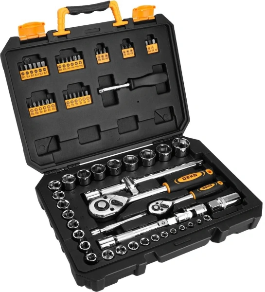 Набор инструментов Deko DKMT72-1 72 предмета (жесткий кейс)