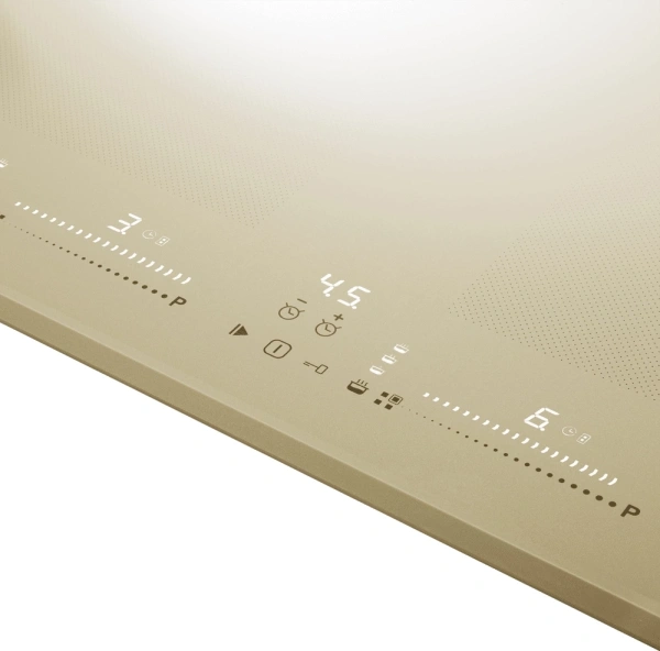 Индукционная варочная поверхность Maunfeld CVI594SF2BG LUX бежевый