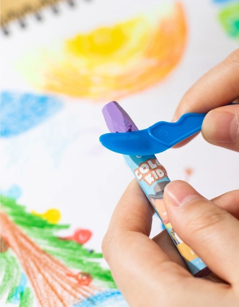 Масляная пастель Deli EC20114 Color Emotion шестигранные 18цв. пл.кор.