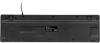 Клавиатура Оклик 420MRL черный USB slim Multimedia LED