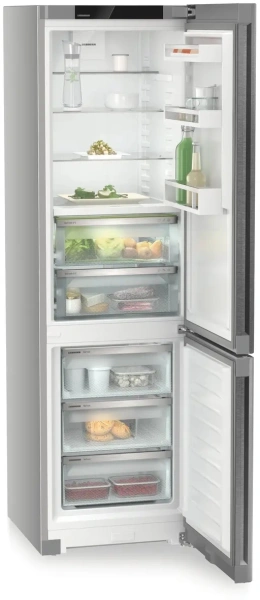 Холодильник Liebherr CBNsdc 573i-22 2-хкамерн. серебристый