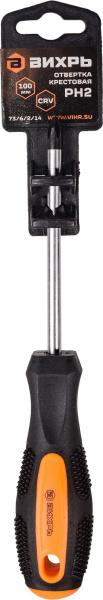 Отвертка Вихрь PH2 крестовая (73/6/2/14)