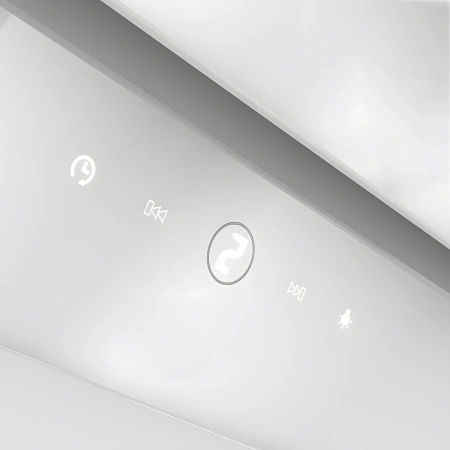 Вытяжка каминная Elikor Vertex WH 60 белый управление: сенсорное (1 мотор)