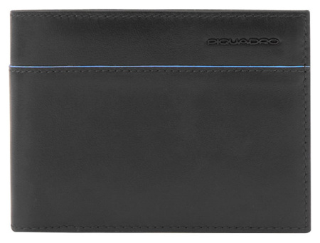 Кошелек мужской Piquadro Blue Square Revamp PU6190B2VR/N черный натур.кожа