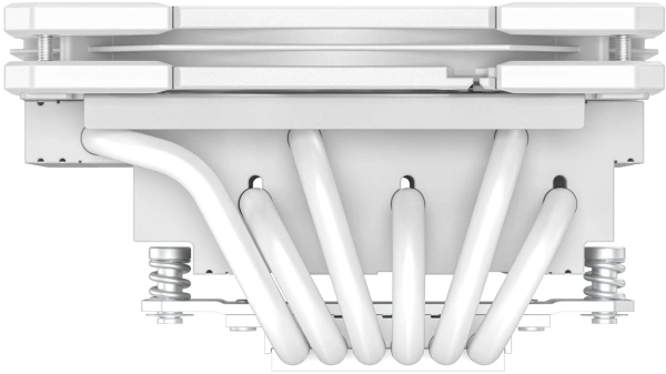 Устройство охлаждения(кулер) ID-Cooling IS-67-XT Wh Soc-AM5/AM4/1151/1200/1700 4-pin 16-35dB Al+Cu 1