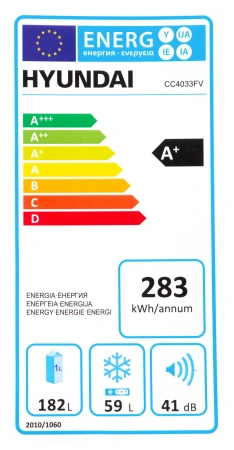 Холодильник Hyundai CC4033FV 2-хкамерн.