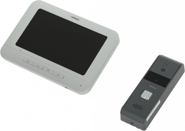 Комплект домофона HiWatch DS-D100KF белый