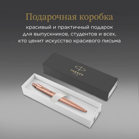 Ручка шариков. Parker Jotter Monochrome XL SE20 (CW2122755) роз.зол.мат. M син. черн. подар.кор.