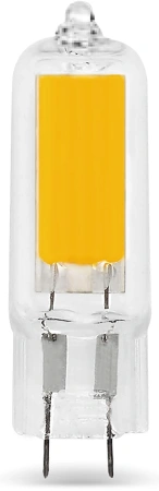 Лампа светодиодная Gauss G4 3.5Вт цок.:G4 капсул. 220B св.свеч.бел.теп. (упак.:10шт) (107807103)