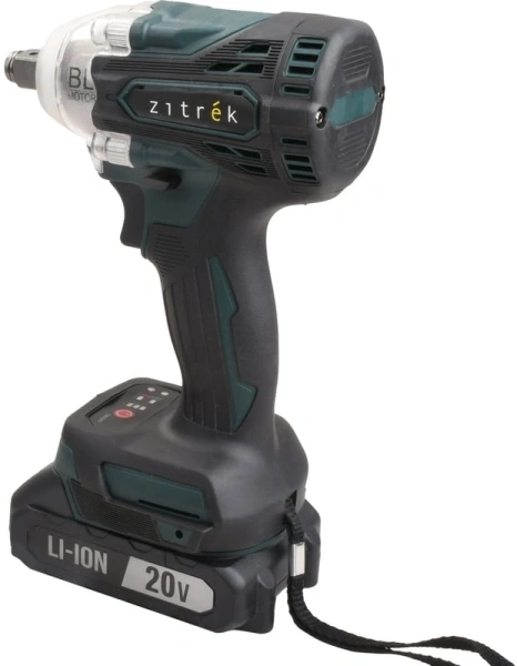 Гайковерт Zitrek Crusher 20 аккум. патрон:квад.1/2" (085-1021)
