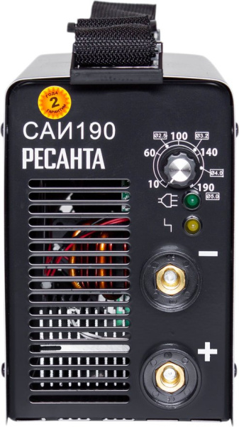 Сварочный аппарат Ресанта САИ-190 инвертор ММА DC