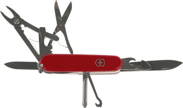 Нож перочинный Victorinox Deluxe Tinker (1.4723) 91мм 17функц. красный карт.коробка