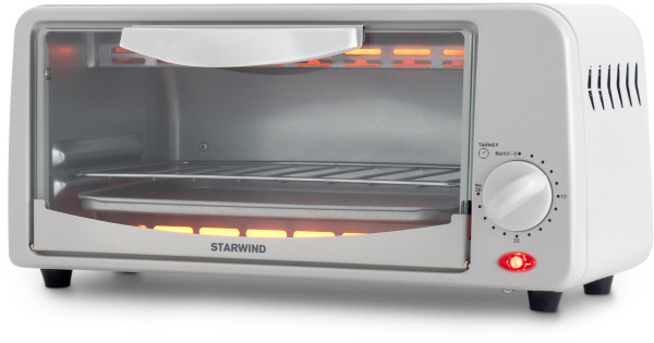 Мини-печь Starwind SMO2041 6л. 650Вт белый