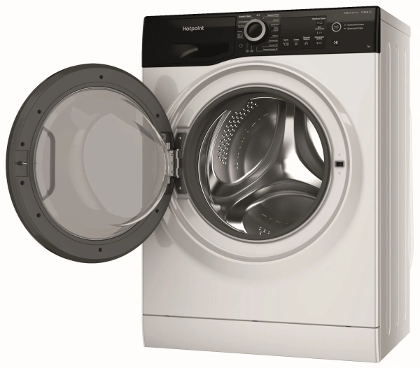 Стиральная машина Hotpoint NSB 7249 ZD AVE RU класс: A-40% загр.фронтальная макс.:7кг белый инвертер