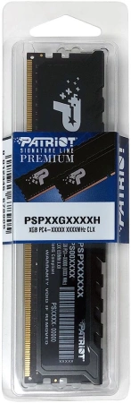 Память DDR4 8GB 2666MHz Patriot PSP48G26662H1 Signature Premium RTL PC4-21300 CL19 DIMM 288-pin 1.2В