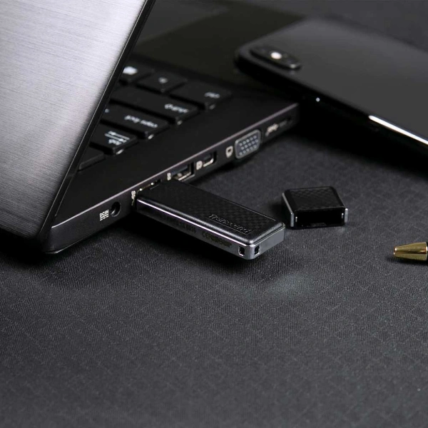 Флеш Диск Transcend 64Gb Jetflash 780 TS64GJF780 USB3.0 черный/серый