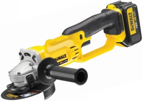 Углошлифовальная машина DeWalt DCG412M2-QW 405Вт 7000об/мин рез.шпин.:M14 d=125мм жестк.кейс