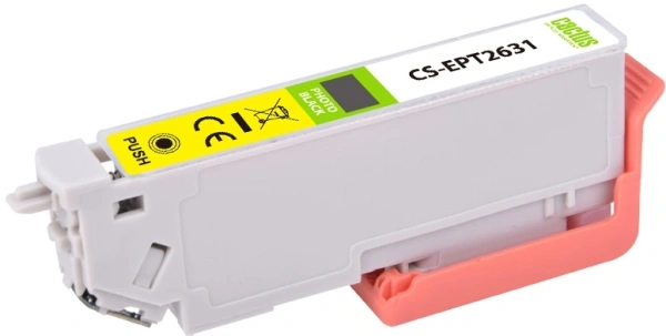 Картридж струйный Cactus CS-EPT2631 26XL фото черный (11.6мл) для Epson Expression Home XP-600/605/700/800