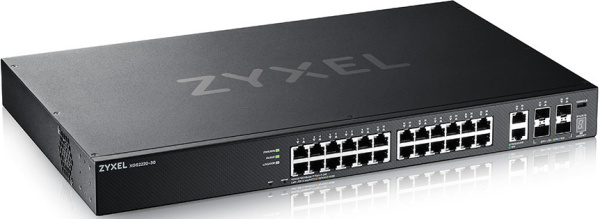 Коммутатор Zyxel XGS2220-30-EU0101F (L3) 24x1Гбит/с 2x10Гбит/с 4SFP+ управляемый