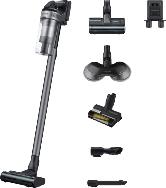 Пылесос ручной Samsung VS20B75ADR5/EV 550Вт черный/серый