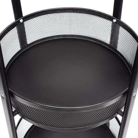 Этажерка Domfy DHC-FC30862 34.2x34.2x83.6см d=34.2см черный