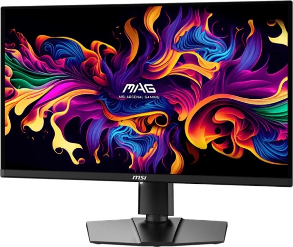 Монитор MSI 26.5" Mag 271QPX QD-OLED черный QD OLED LED 16:9 HDMI M/M матовая HAS Piv 1500000:1 250cd 178гр/178гр 2560x1440 360Hz DP 2K USB 8кг