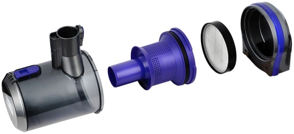 Пылесос ручной Kitfort КТ-5103 120Вт синий