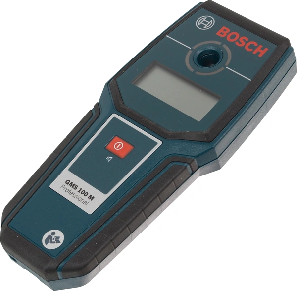 Детектор металла Bosch GMS 100 M синий/черный (0601081100)