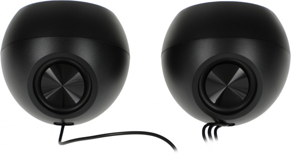 Колонки Creative PEBBLE MF1680 2.0 черный 4.4Вт