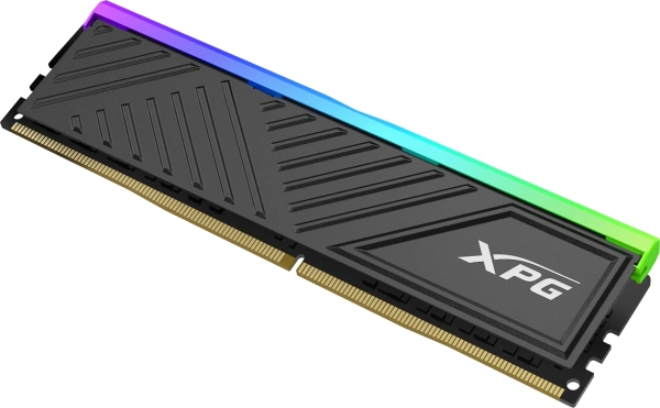 Память DDR4 8GB 3200MHz A-Data AX4U32008G16A-SBKD35G XPG Spectrix D35G RGB RTL PC4-25600 CL16 DIMM 288-pin 1.35В dual rank с радиатором Ret