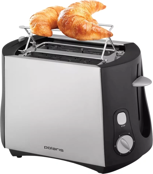 Тостер Polaris PET 0812A 800Вт черный