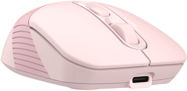 Мышь A4Tech Fstyler FB10CS розовый оптическая 2000dpi silent беспров. BT/Radio USB 4but (FB10CS USB BABY PINK)